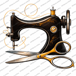 Sewing Machine Wall Sticker