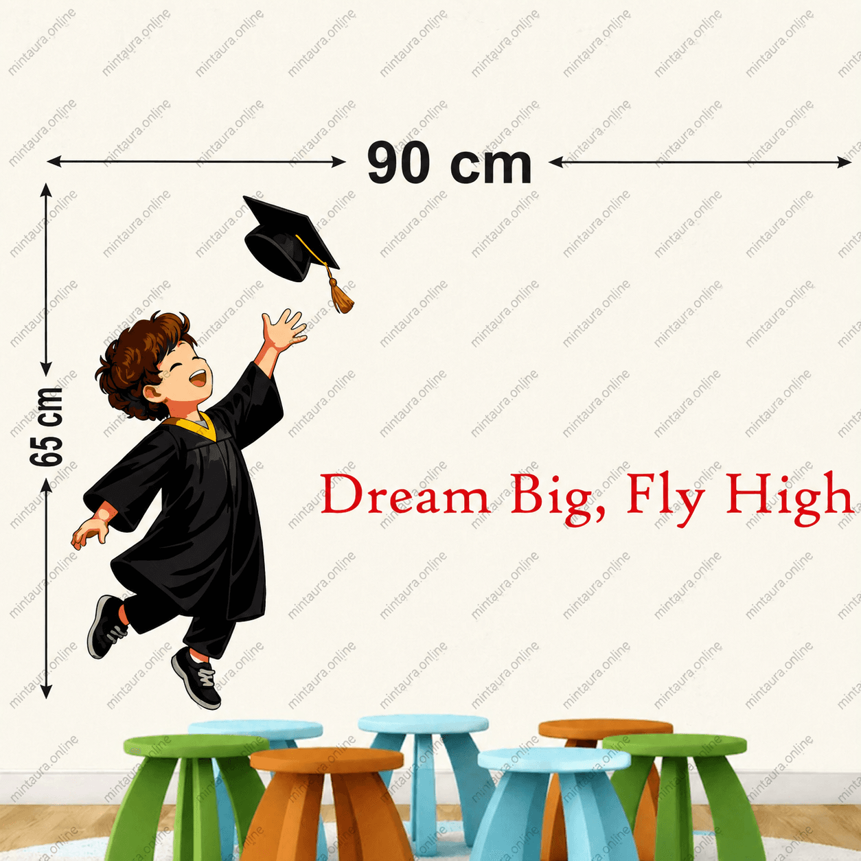Dream Big Fly High motivational quote